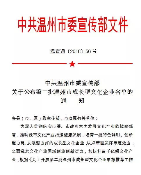 八戒浙南荣获“温州市成长型文化企业”称号，科技与文化融合再添新绩